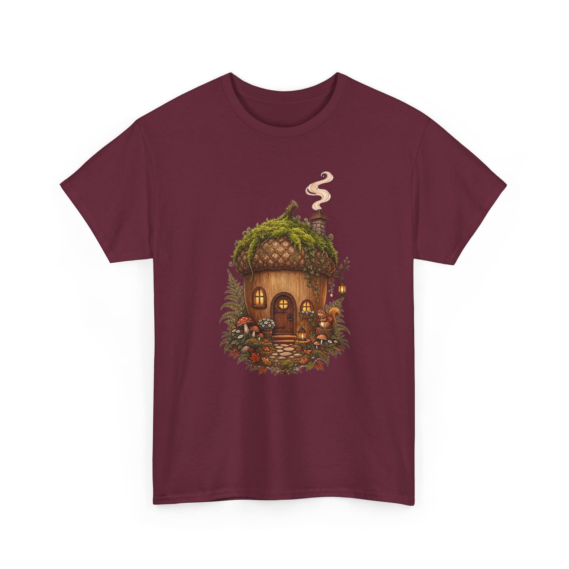 Acorn Cottage T‑Shirt — Whimsical Forest Home Tee - Image 9
