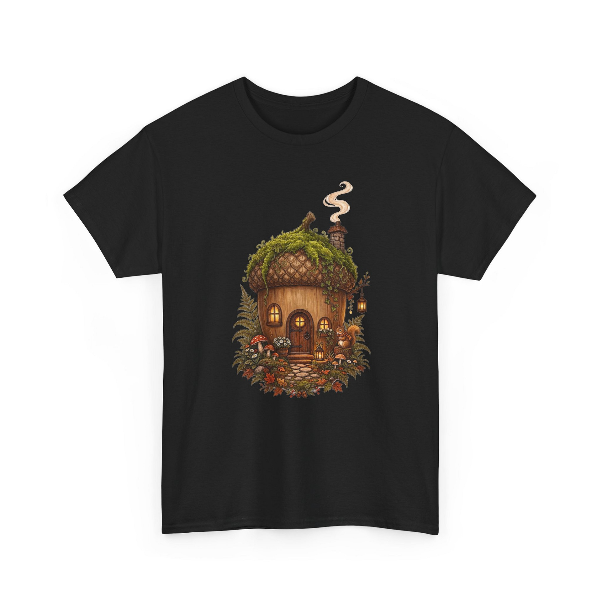 Acorn Cottage T‑Shirt — Whimsical Forest Home Tee - Image 5