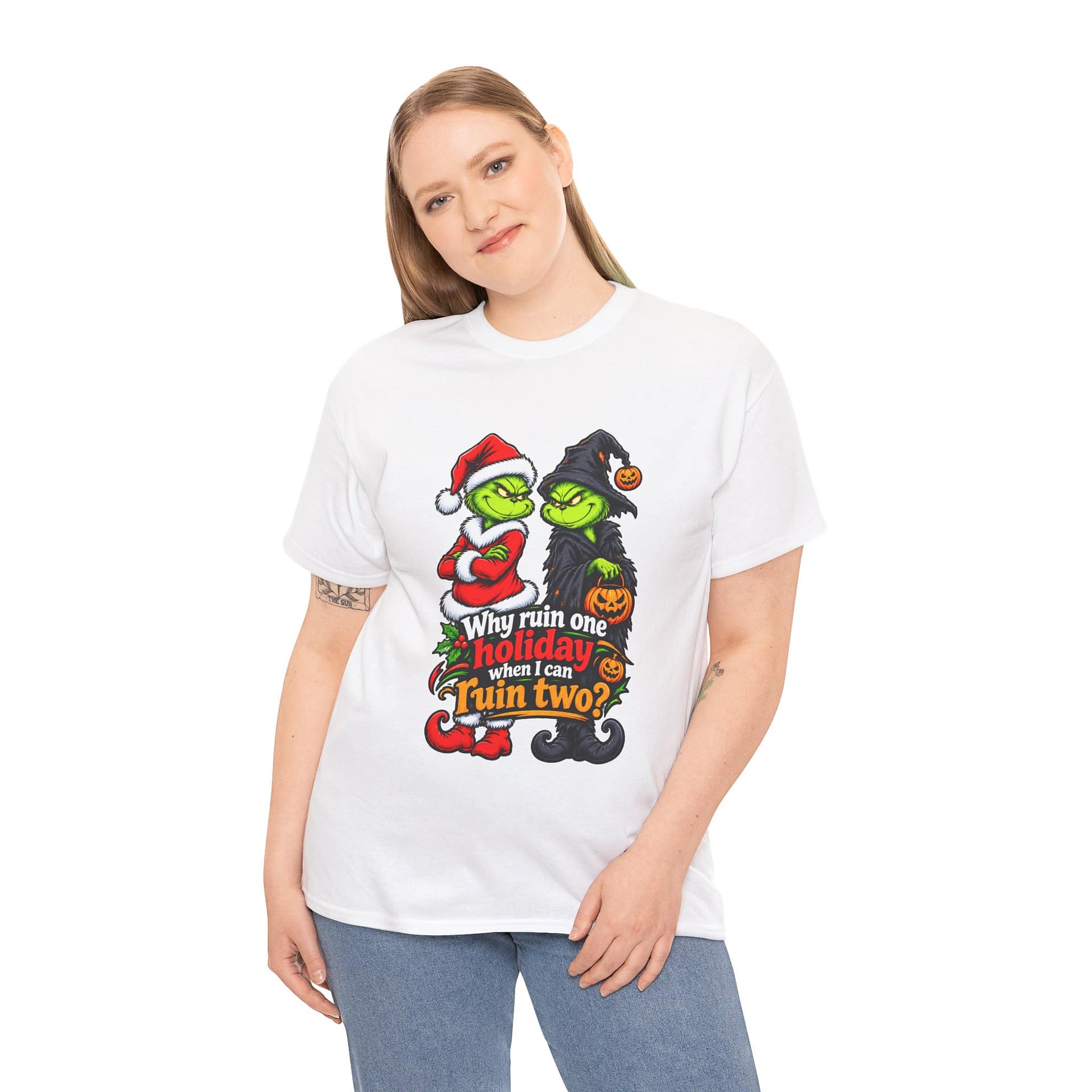 Funny Holiday Mashup T‑Shirt Design