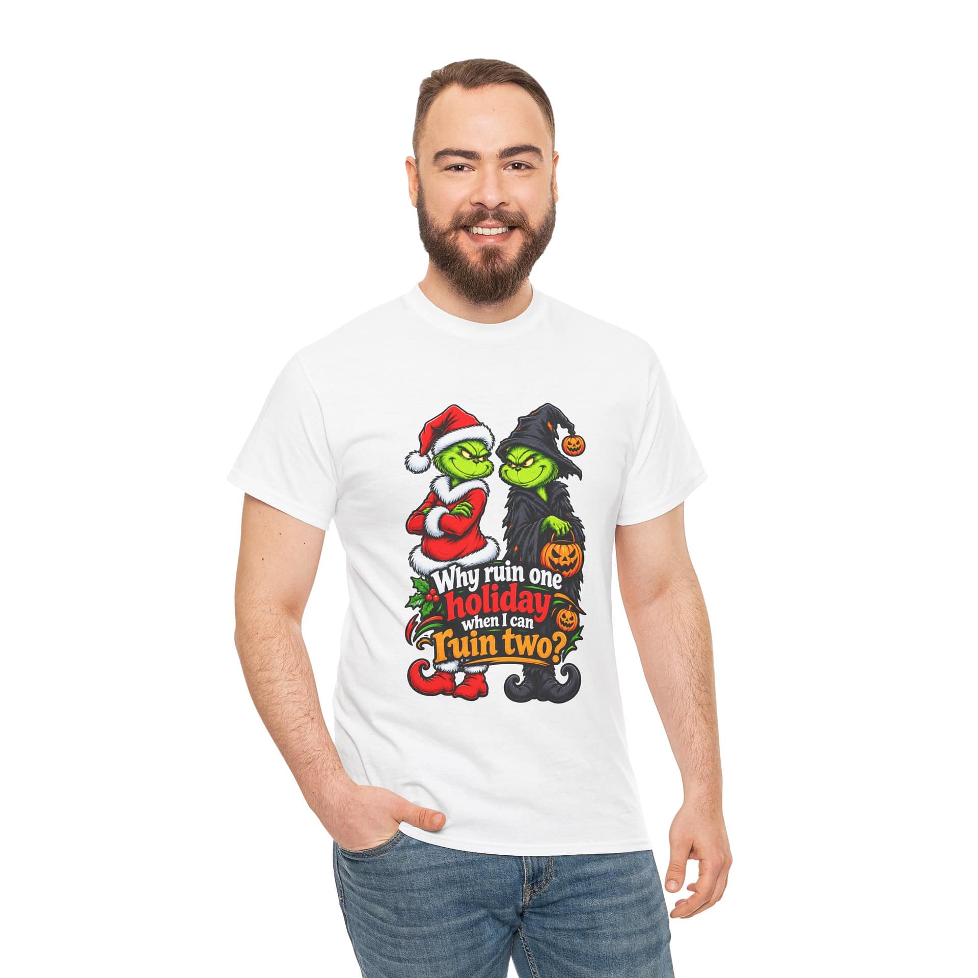 Funny Holiday Mashup T‑Shirt Design