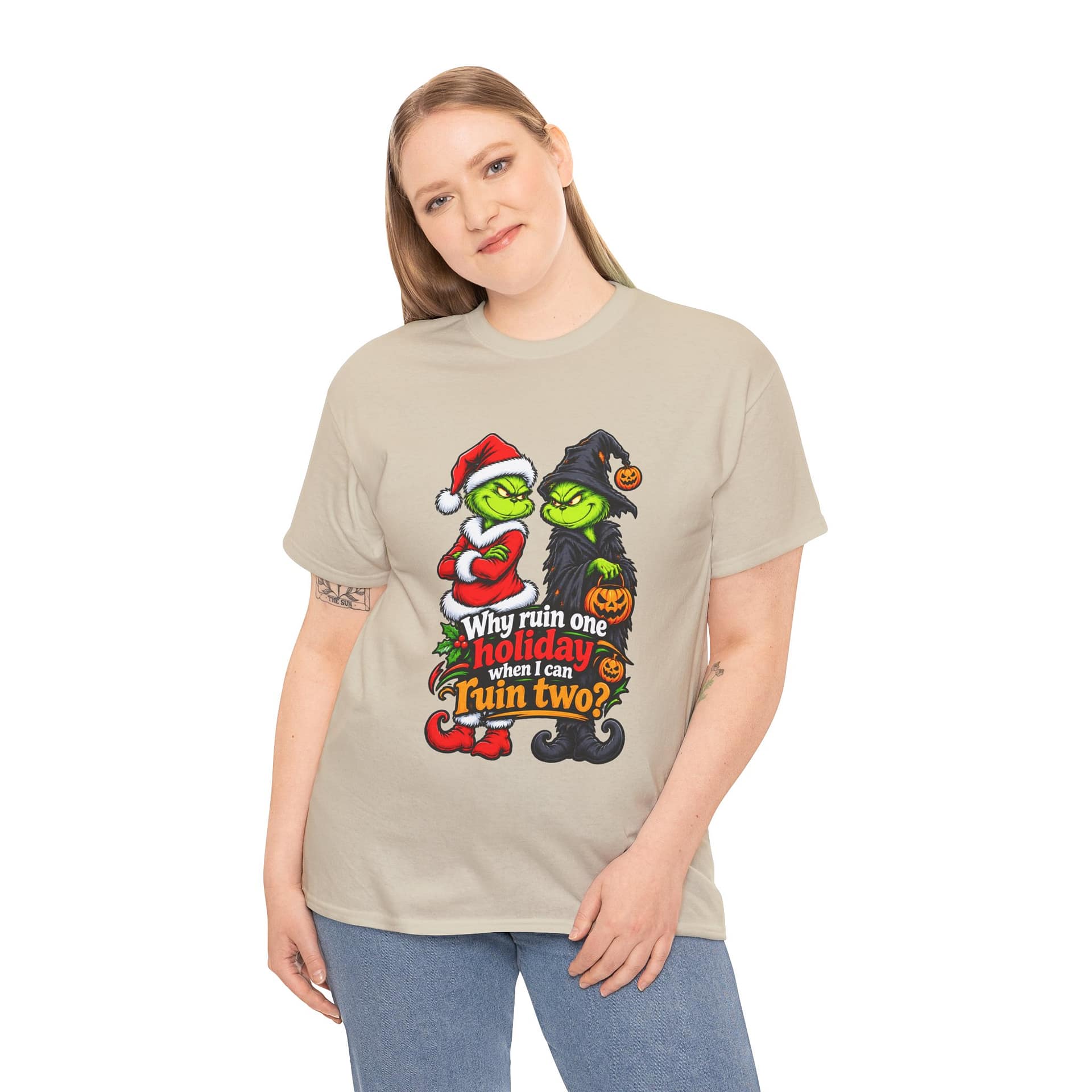 Funny Holiday Mashup T‑Shirt Design