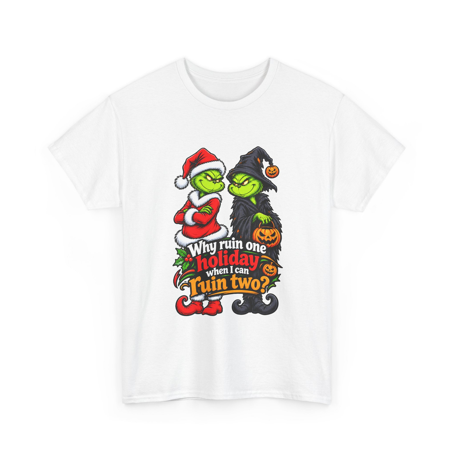 Funny Christmas Mashup T‑Shirt – Holiday Humor Design